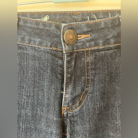 Fox Skinny Fit Women's Dark Jeans - Picture 3 of 4